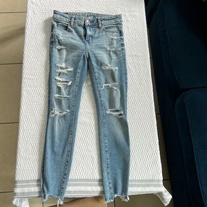 American eagle straight jeans